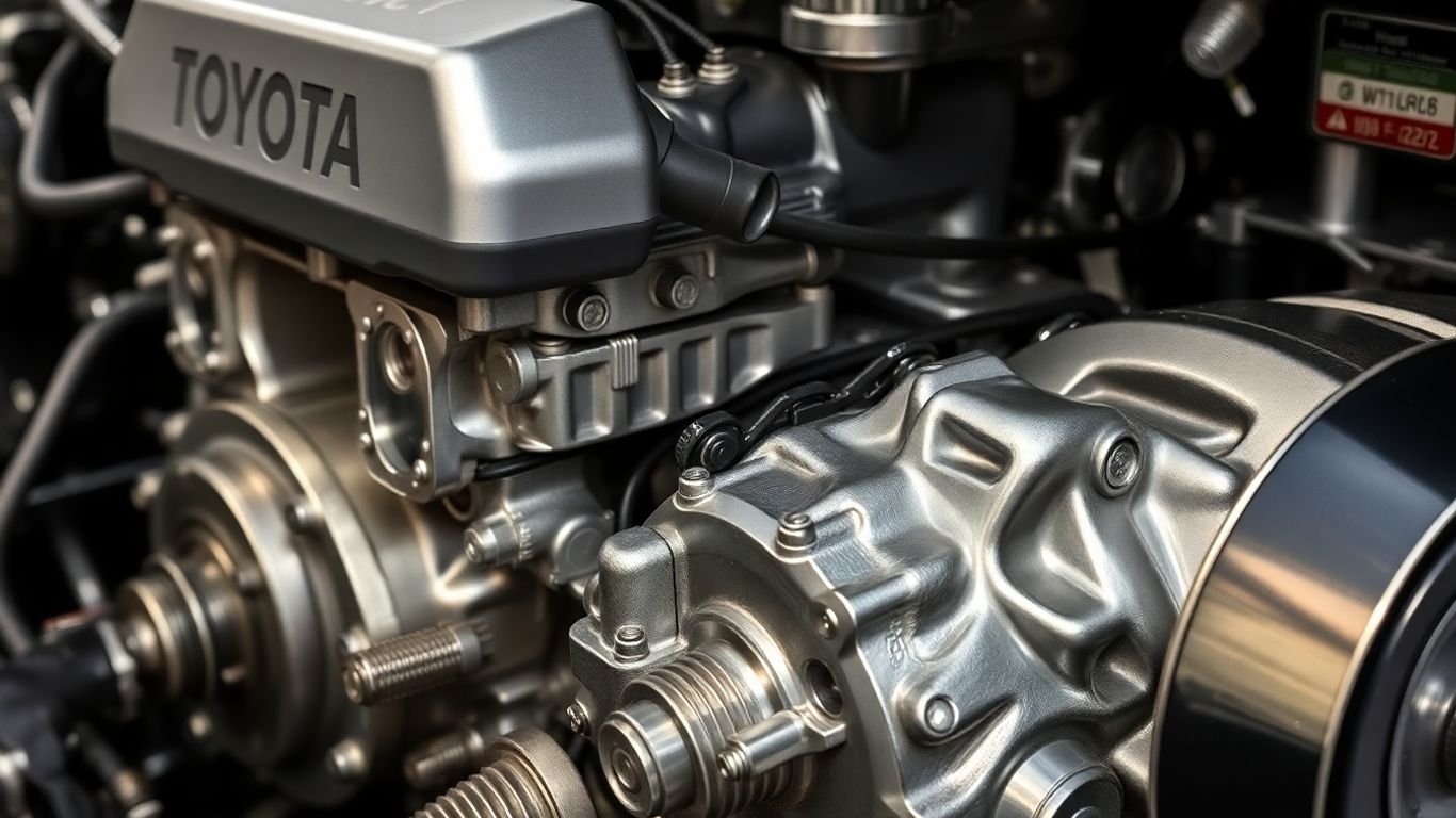 Toyota Hilux diesel engine and gearbox