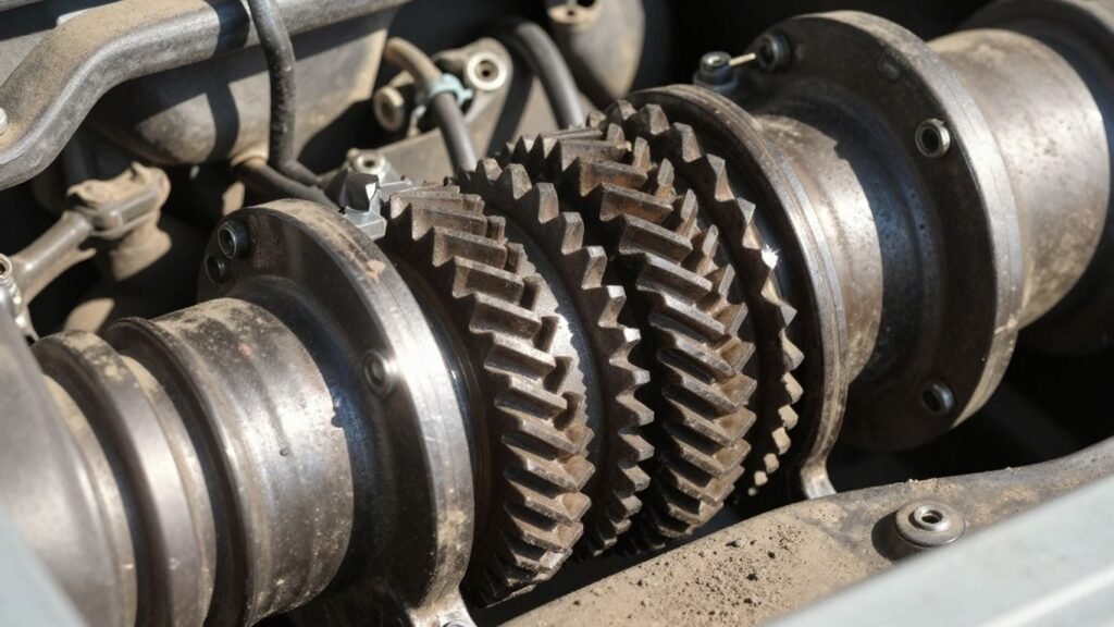 Used Toyota Land Cruiser differential and axle parts